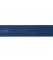 Rolle 150 Mts eingespritzter Reißverschluss - Maschenweite 5 - Navy blau Farbe