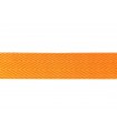 Cinta Sarga Flúor - Ancho 3cm - Rollo 25 metros - Color Naranja Flúor