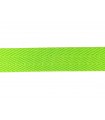 Cinta Sarga Flúor - Ancho 3cm - Rollo 25 metros - Color Verde Flúor