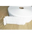 Automatic Curtain Tape 88mm - 150 meters - White or Beige Color