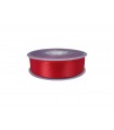 Double Side Satin Ribbon - 25mm - Roll 25 meters - Red