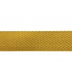 Sarga Ribbon 100% Cotton - Width 3cm - Roll 25 meters -  Mustard colour
