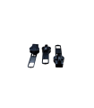 Eingespritzter Reißverschluss - Mesh 5 - Schwarz Farbe (200 oder 1000 Einheiten)