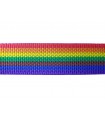 Polyesterband - Verschiedene Größen - Rolle 100 Meter - 7 Farben