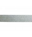 Sarga Ribbon 100% Baumwolle - Breite 3 cm - Rolle 50 Meter - Grau Farbe