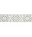 100% Cotton Ethnic Twill Ribbon - Width 3cm - Rolls 25 meters - Color Beige|Crude