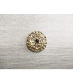Metallic Button - Gold - 14mm, 19mm or 23mm - 24 Units