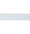 Rouleau de 50 mètres de ruban à chevrons - 2,5 cm - Coloris blanc