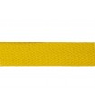 Roll of 50 Meters of Herringbone Tape - 2.5cm - Yellow Color