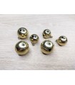 Round Bell - 14 or 20mm - Gold Color - 50 Units