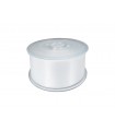 Double Side Satin Ribbon - 66mm - Roll 25 meters - White color