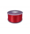 Double Side Satin Ribbon - 66mm - Roll 25 meters - Red color