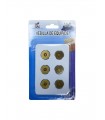 Magnetized button - 12 packs of 3 pcs - 1.4cm or 1.8cm