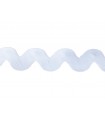Ondulina Ric Rac – Rolle 25 Meter – 24 mm – weiße Farbe