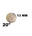 Botón Nacar Auténtico Beige - 7 tamaños (Bolsas de 72 a 24 uds.)