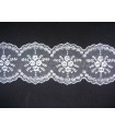 Embroidered Tulle - Width 6cm - Piece 8 meters - 2 colors