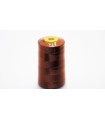 Polyester thread cone 5000 yd 40/2 - Brown (12 pcs.)