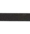 Nähen Klettverschluss 2cm marke Loop Hook - Schwarz Farbe EINE SEITE (SMOOTH)