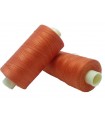 Polyester thread 1000m - Box of 6 pcs. - Orange