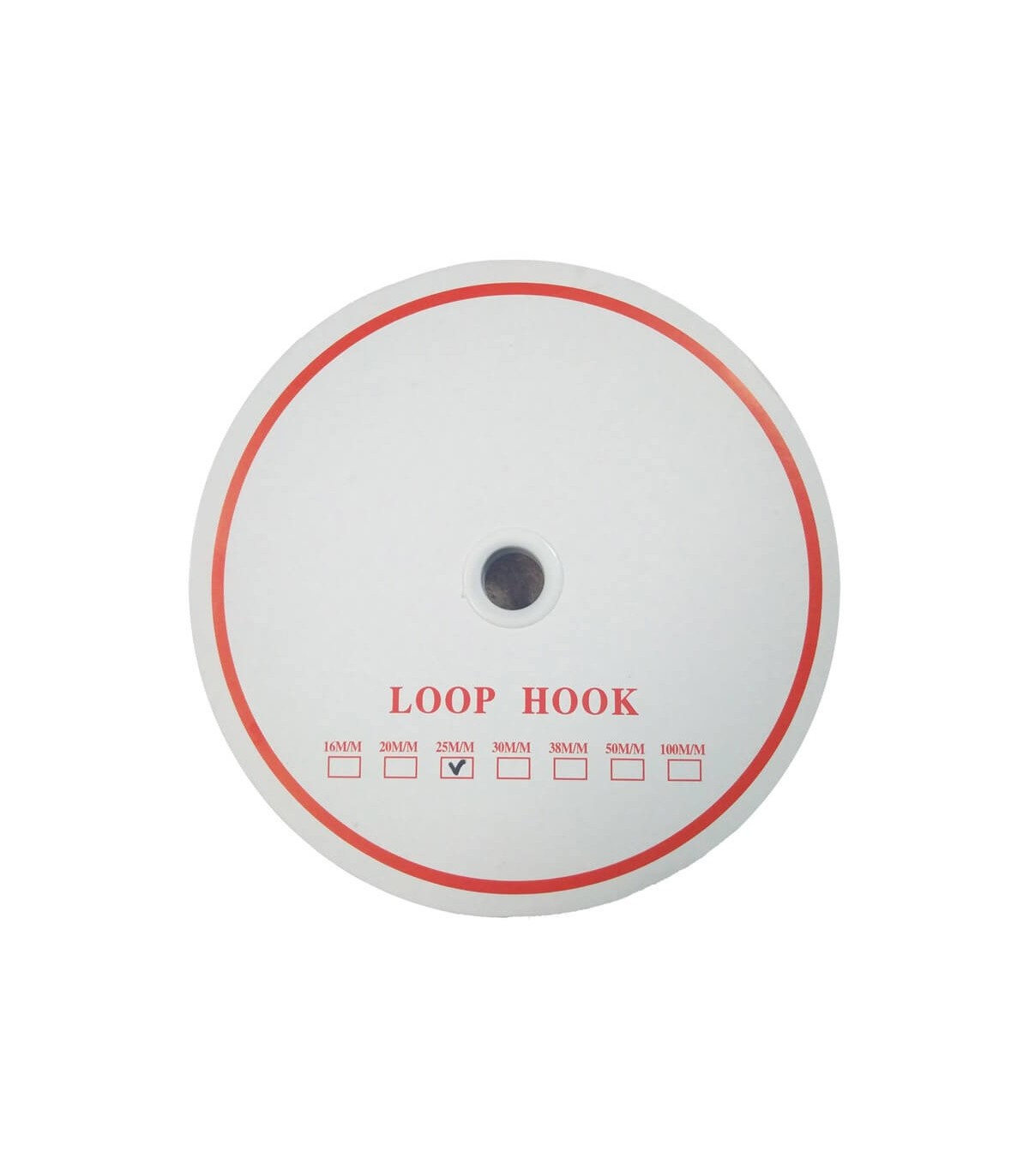 Loop Hook Adhesivo 2cm - Color Blanco (CARA RUGOSA)