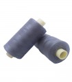 Polyester thread 1000m - Box of 6 pcs. - Gray