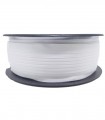 Double Side Satin Ribbon - 3/4 (6,5 cm) - Rolle 25 und 100 Meter - Weiße Farbe