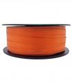 Double Side Satin Ribbon - 3/4 (6,5 cm) - Rolle 25 und 100 Meter - Orange Farbe