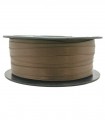 Double Side Satin Ribbon - 3/4 (6.5cm) - Roll 25 and 100metros -  Champagne color