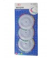 12 Blister of 120 needles with head - Various colors