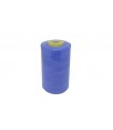Cône fil de polyester 5 000 m 40/2 - Bleu moyen (12 pièces)