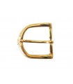 Metallic Buckle Gold Color - 34mm x 32mm - Bag of 6 Units