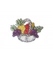 Thermoadhesive Fruit Basket Sticker - 12 units