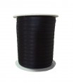 Double Side Satin Ribbon - 3/4 (6,5cm) - Rolle 100 Meter - Schwarze Farbe