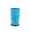 100% cotton cord 4mm - Color   Turquoise Color - Roll 100m