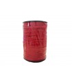 Cordón 100% Algodón 4mm - Color Rojo - Rollo 100m
