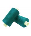 Fil polyester 1000m - Boîte de 6 pièces - Vert sapin