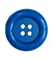 Botón payaso - Color azul eléctrico - 25 y 100 unidades