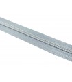 Roll 100 Mts Zipper - Mesh 5 (3 cm breit) - Silberne Farbe