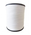 Confection rubber 5 mm - White color - 9500 meters