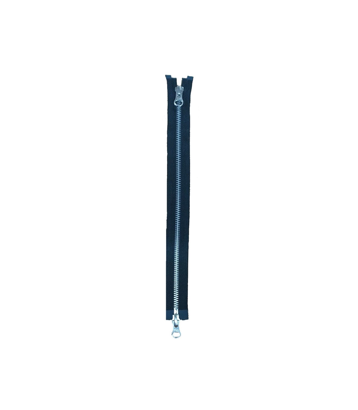 Cremallera Metálica 95 cm - Doble Carro - Color negro