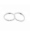 Metal rings for keychains - 30 mm Ø - 50 units