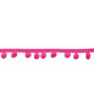 Strips of pink fuchsia color | 18 meter roll