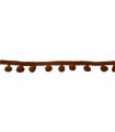 Strips of brown color arbutus | 18 meter roll