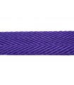 Sarga Ribbon 100% Baumwolle - Breite 3 cm - Rolle 25 Meter - Lila Farbe