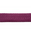 Sarga Ribbon 100% Baumwolle - Breite 3 cm - Rolle 25 Meter -  Granat