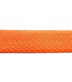Sarga Ribbon 100% Baumwolle - Breite 3 cm - Rolle 25 Meter -  Orange Farbe