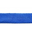 Sarga Ribbon 100% Cotton - Width 3cm - Roll 25 meters -  Blue color