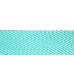 Sarga Ribbon 100% Cotton - Width 3cm - Roll 25 meters - Bluish green