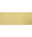 Sarga Ribbon 100% Cotton - Width 3cm - Roll 25 meters - Pale yellow