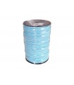 Schnur 100% Baumwolle 4mm - Baby blau Farbe - Rolle 100m